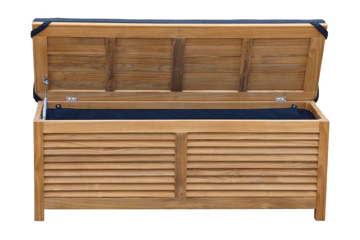 Agnes teak förvaringsbänk 100 cm