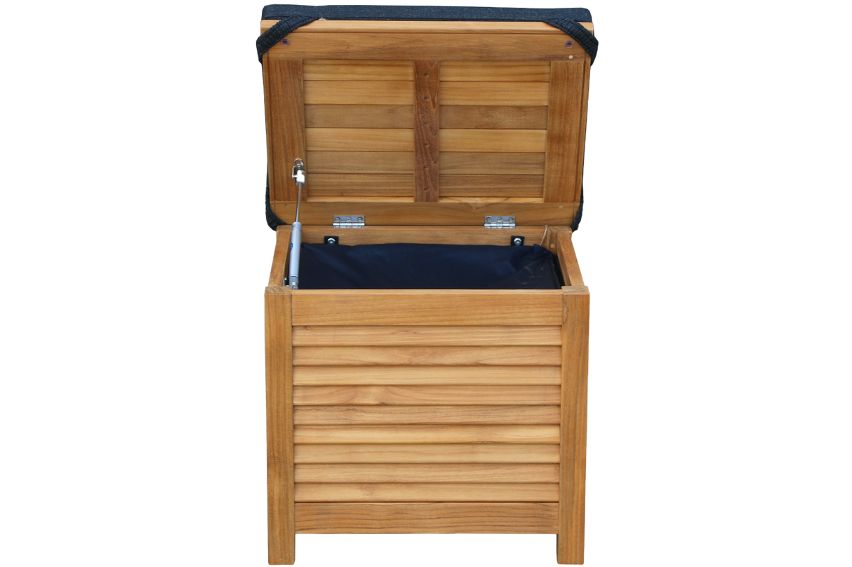 Agnes teak förvaringsbänk 50 cm