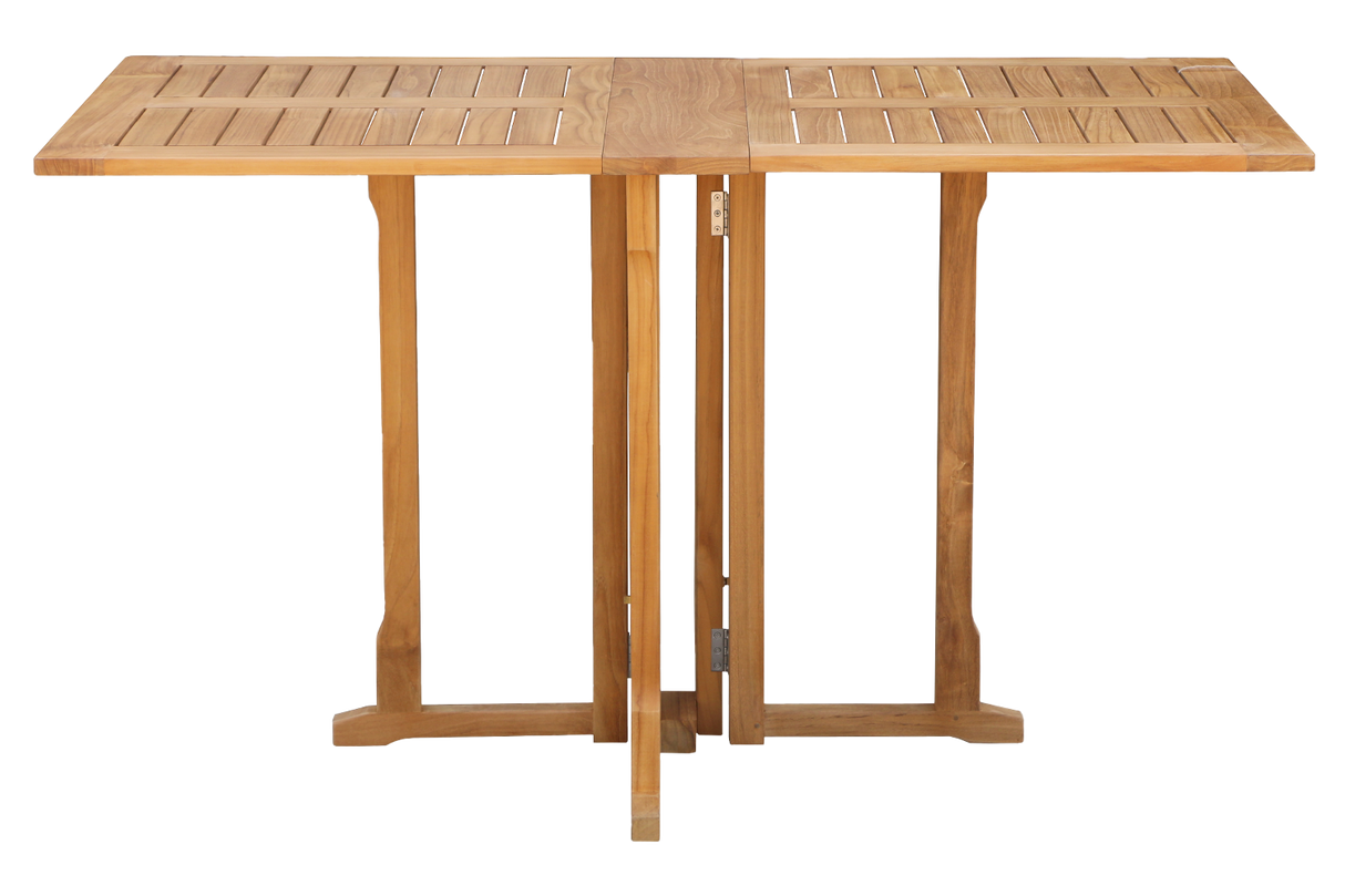Alberte teak gatelegbord 130 x 70 cm