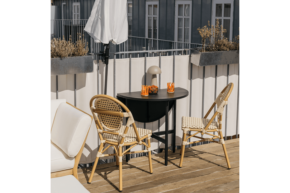 Colette caféstol med fransk flätning