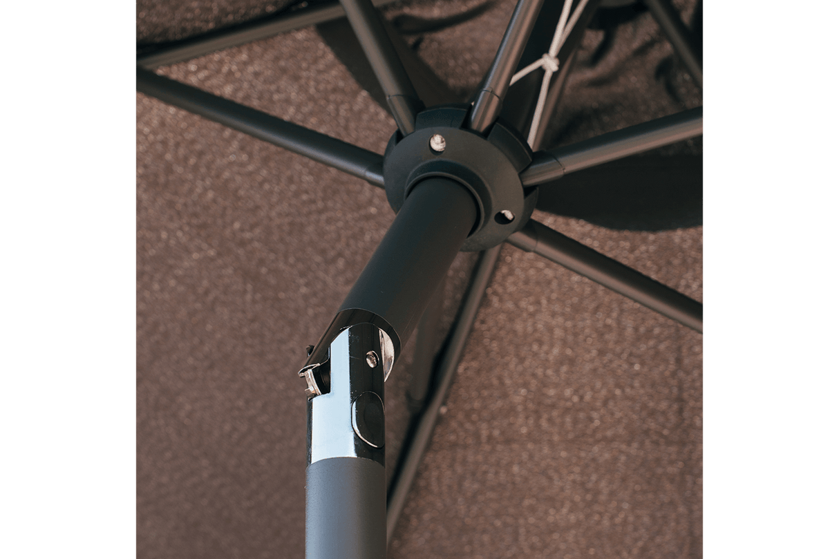 Frida parasoll med vev och tilt Ø160 / Ø200 cm