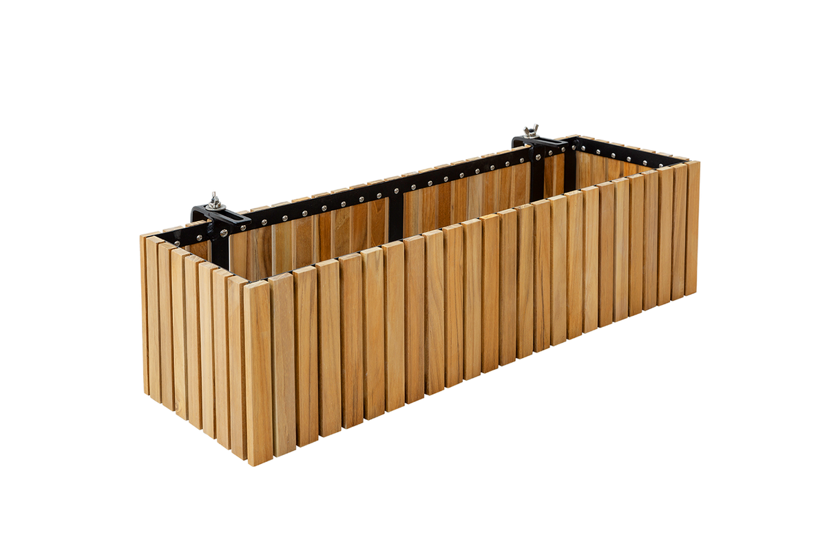 Molly balkonglåda teak 40 / 60 / 80 cm