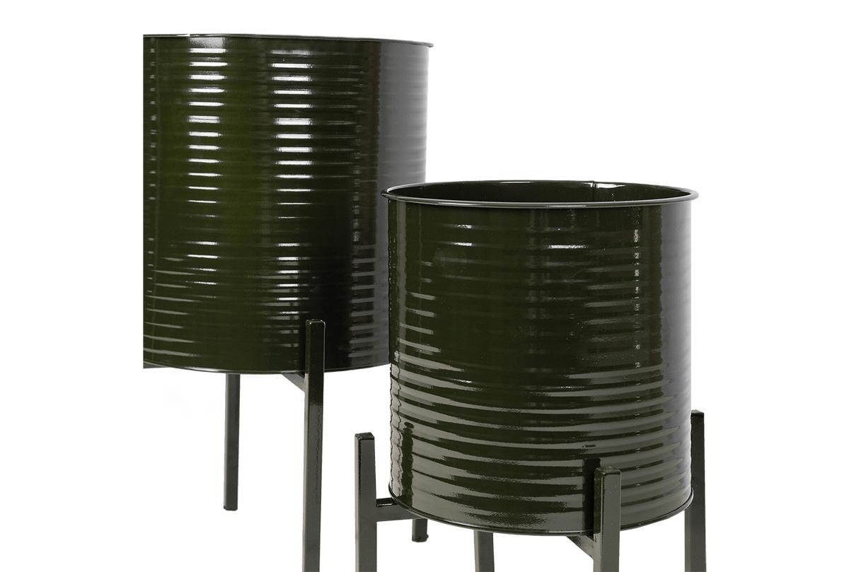 Rosa Rillo set 2 krukor