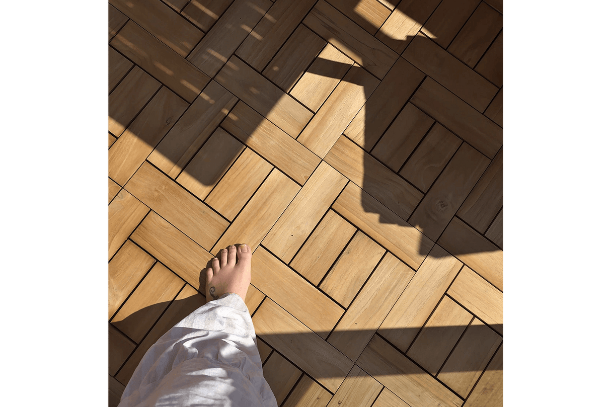 Tanja Teak Golvplatta