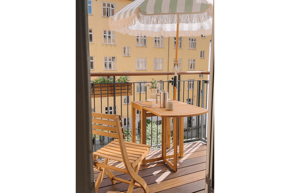 Vilma teak klaffbord 60 x 40 cm