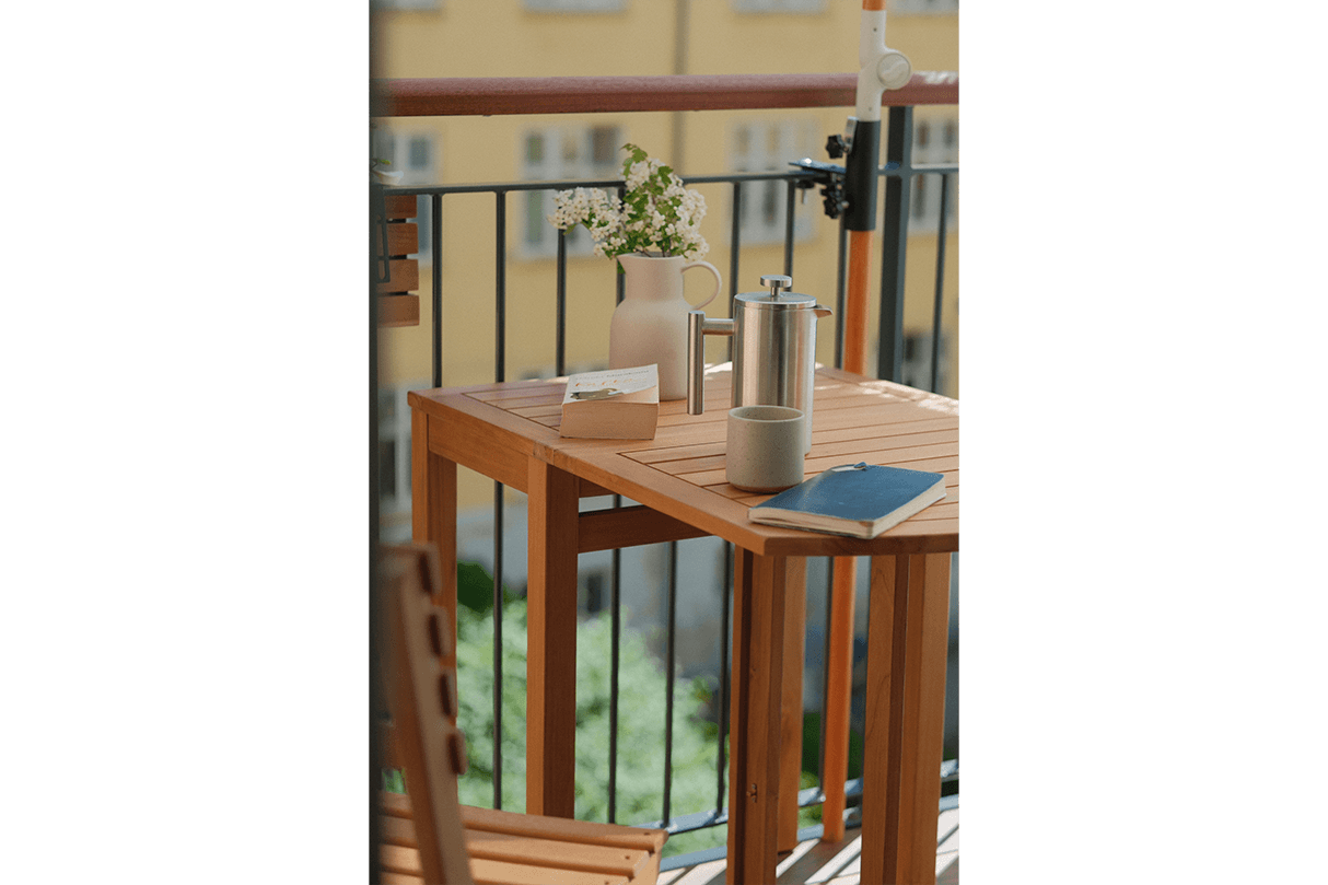 Vilma teak klaffbord 60 x 40 cm