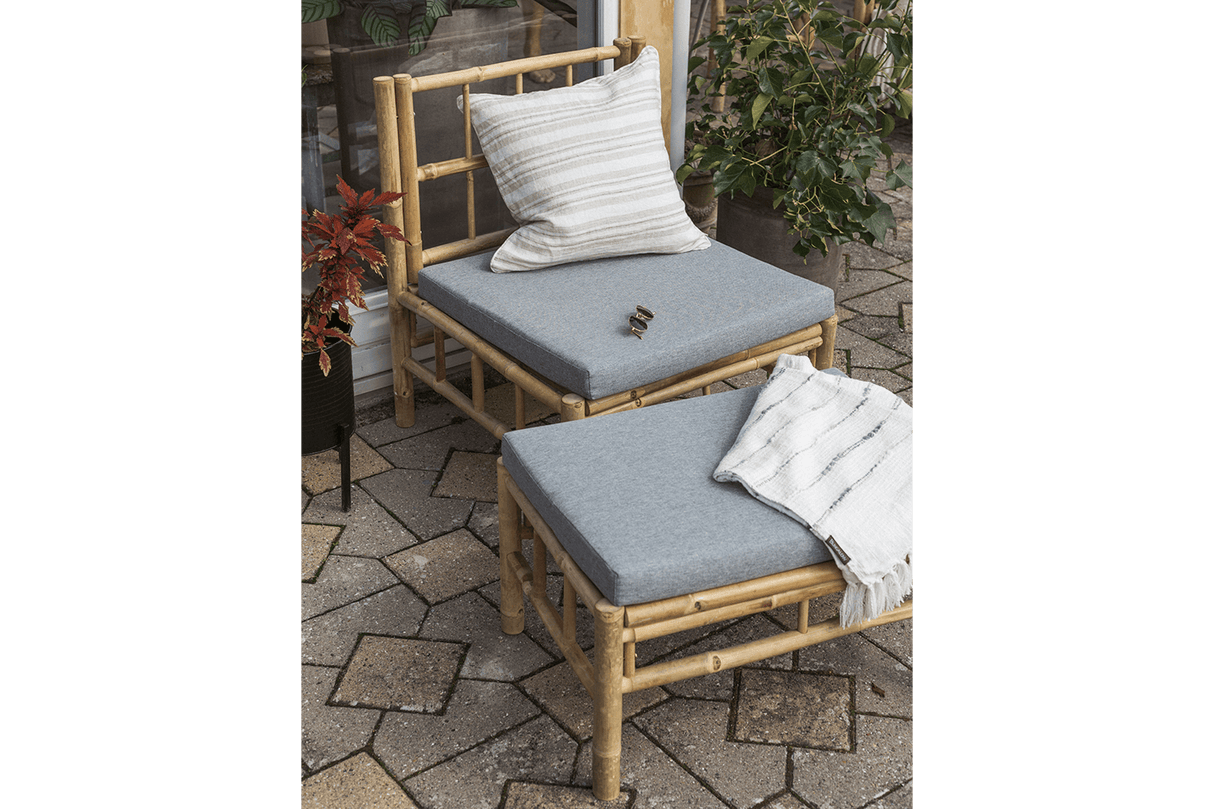 Beate bambu loungesoffa - mittmodul