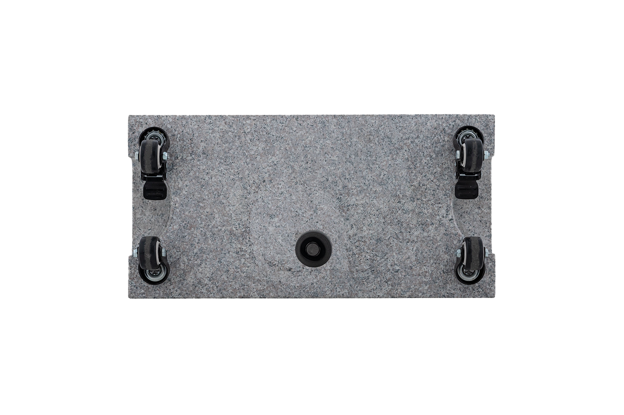Derby granit parasollfot 25 kg med hjul