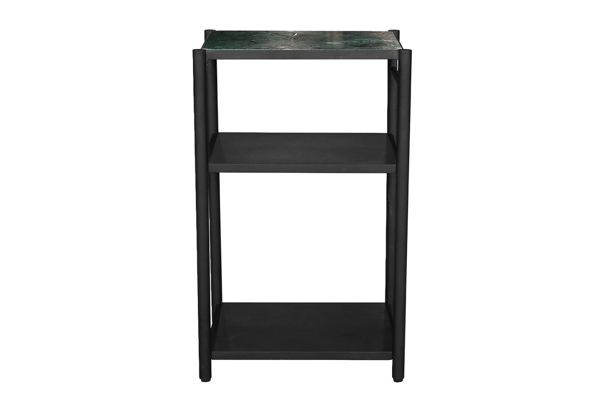 Dora grillbord metall med granitskiva 50 x 40 cm
