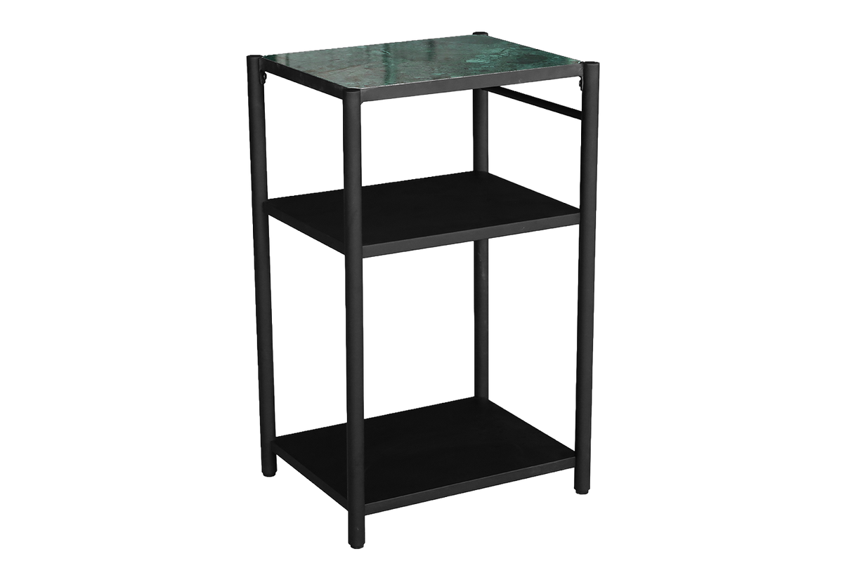 Dora grillbord metall med granitskiva 50 x 40 cm