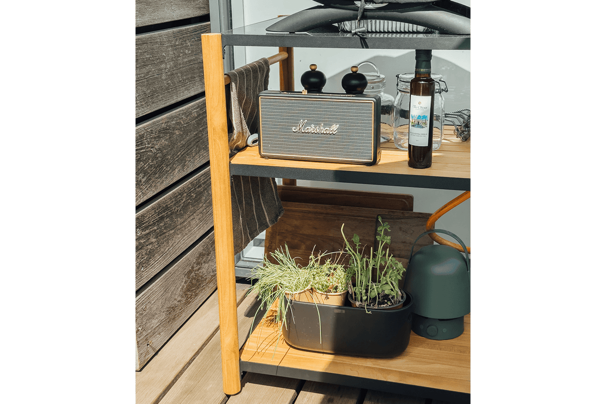 Dora teak grillbord med granitskiva 60 x 50 cm