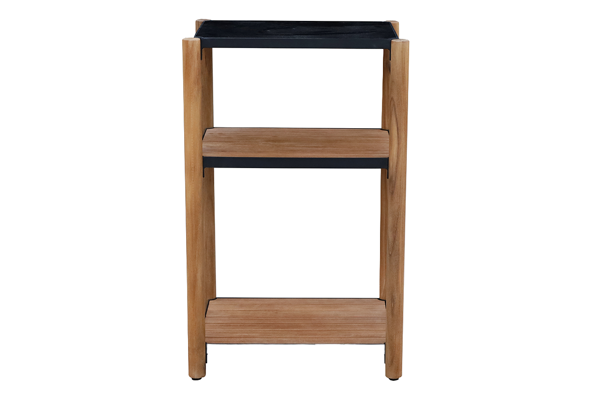 Dora teak grillbord med granitskiva 50 x 40 cm