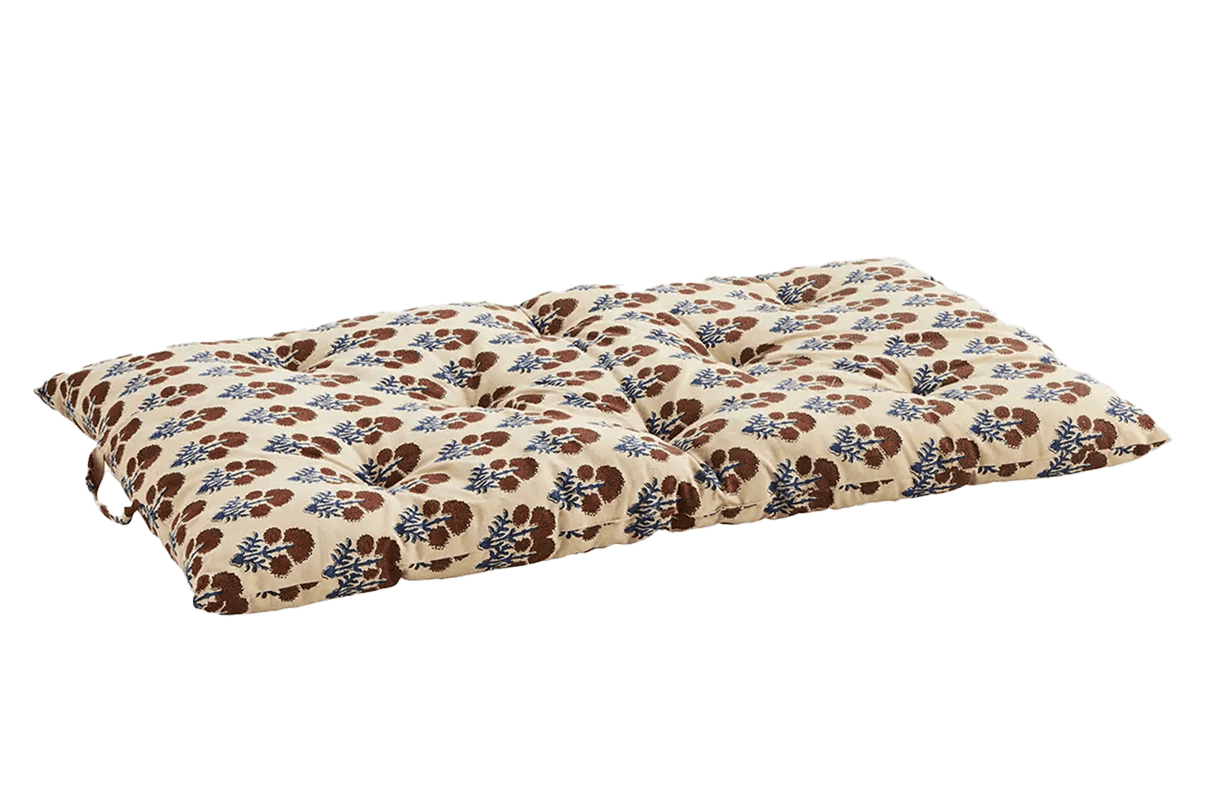 Blommig madrass 60 x 100 cm