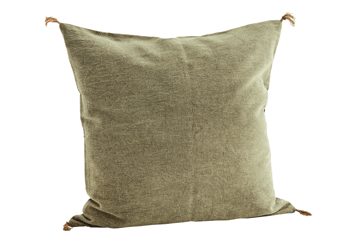 Washed cotton kuddfodral 50 x 50 cm