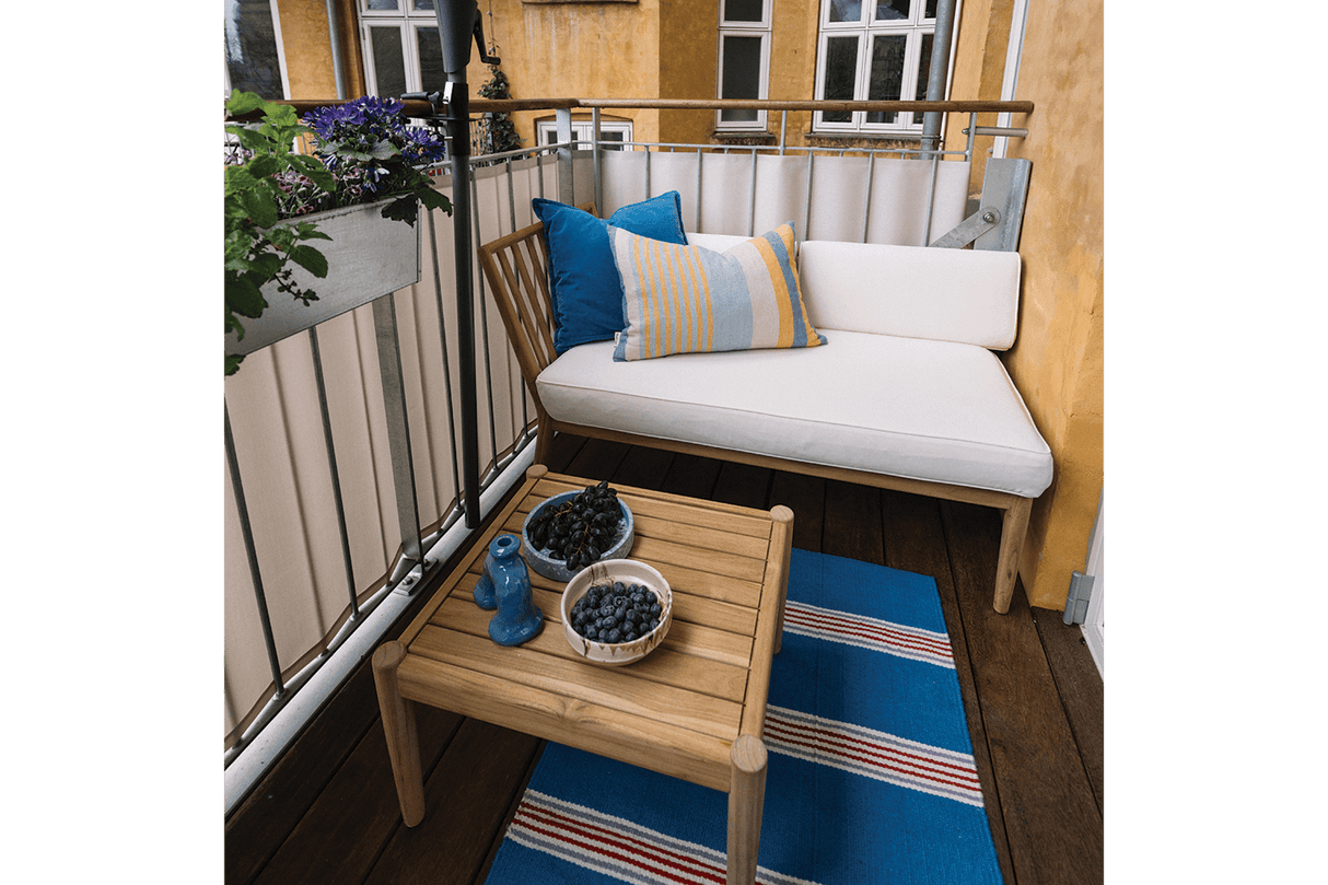 Sienna teak loungesoffa - vänster