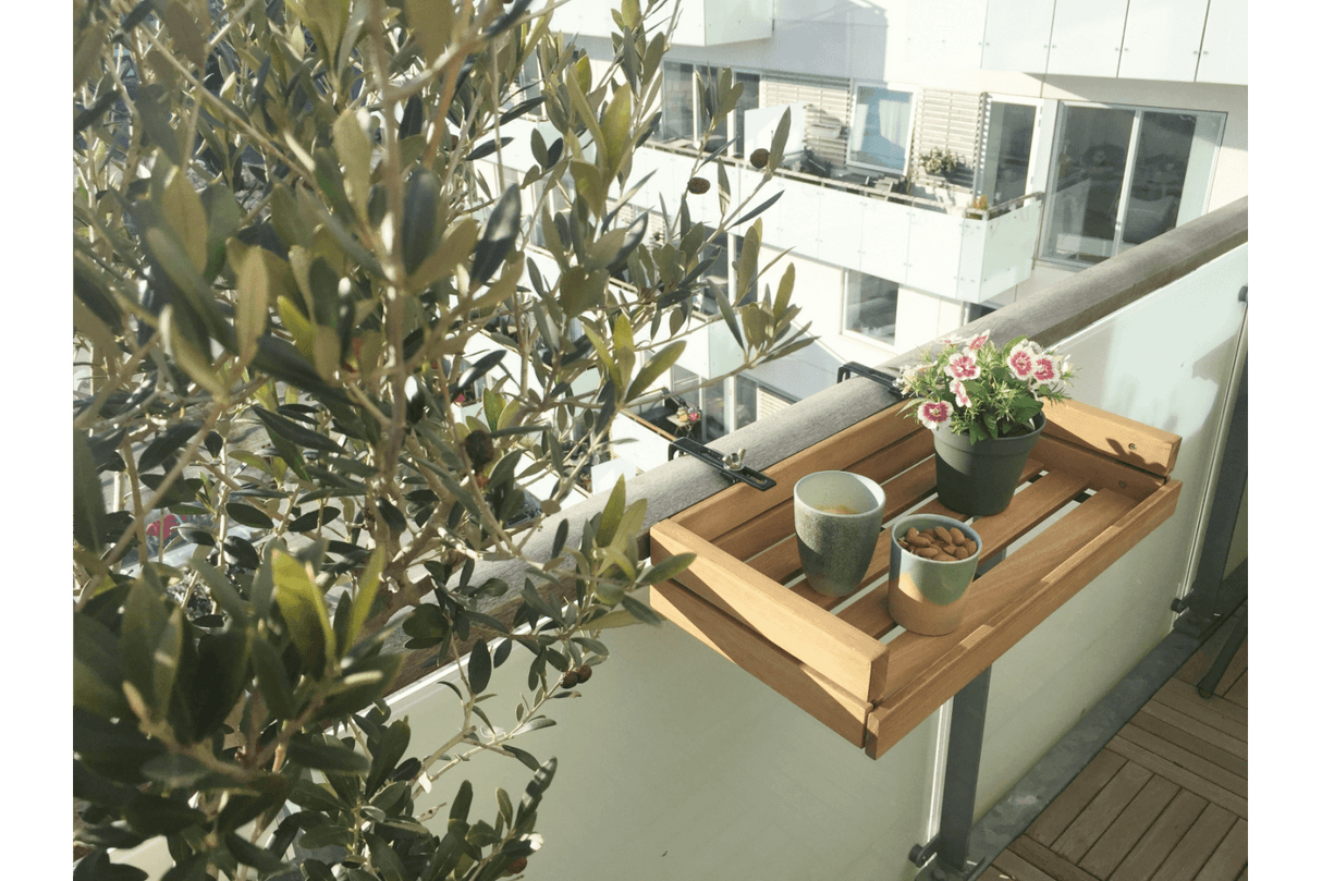 Alba hylla till räcke 50 x 25 cm