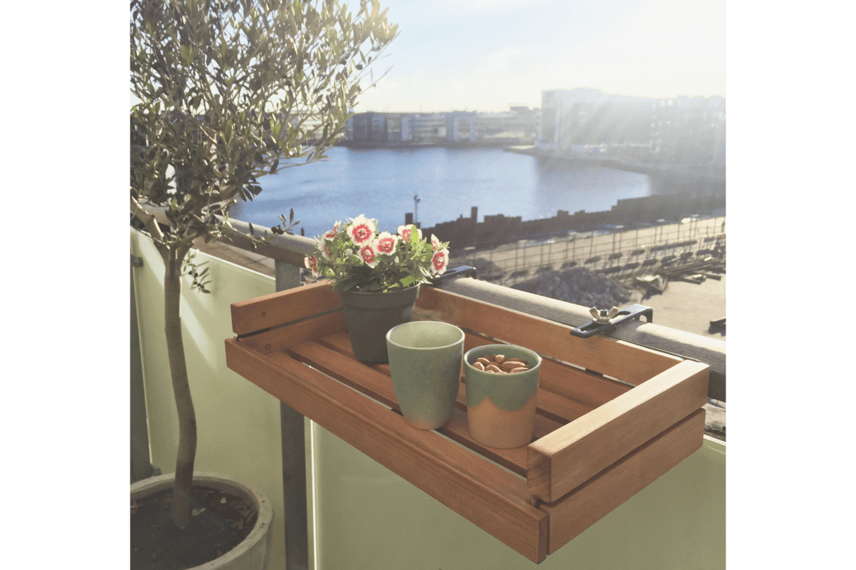 Alba hylla till räcke 50 x 25 cm