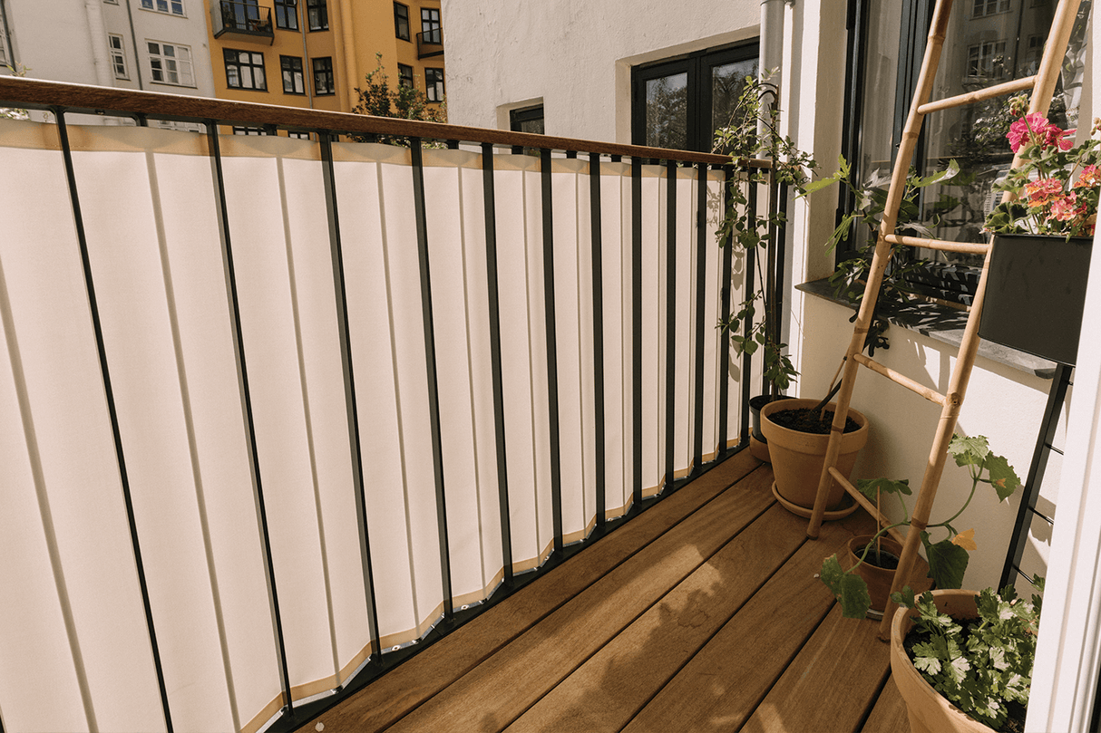 Måttbeställt balkongskydd – Markiskvalitet med 10 års garanti