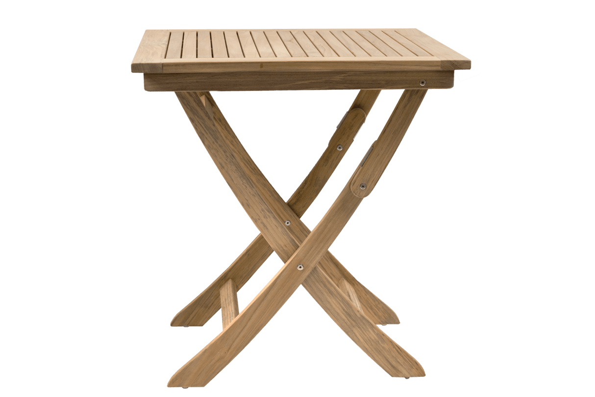 Anna teak fällbord 70 x 70 cm