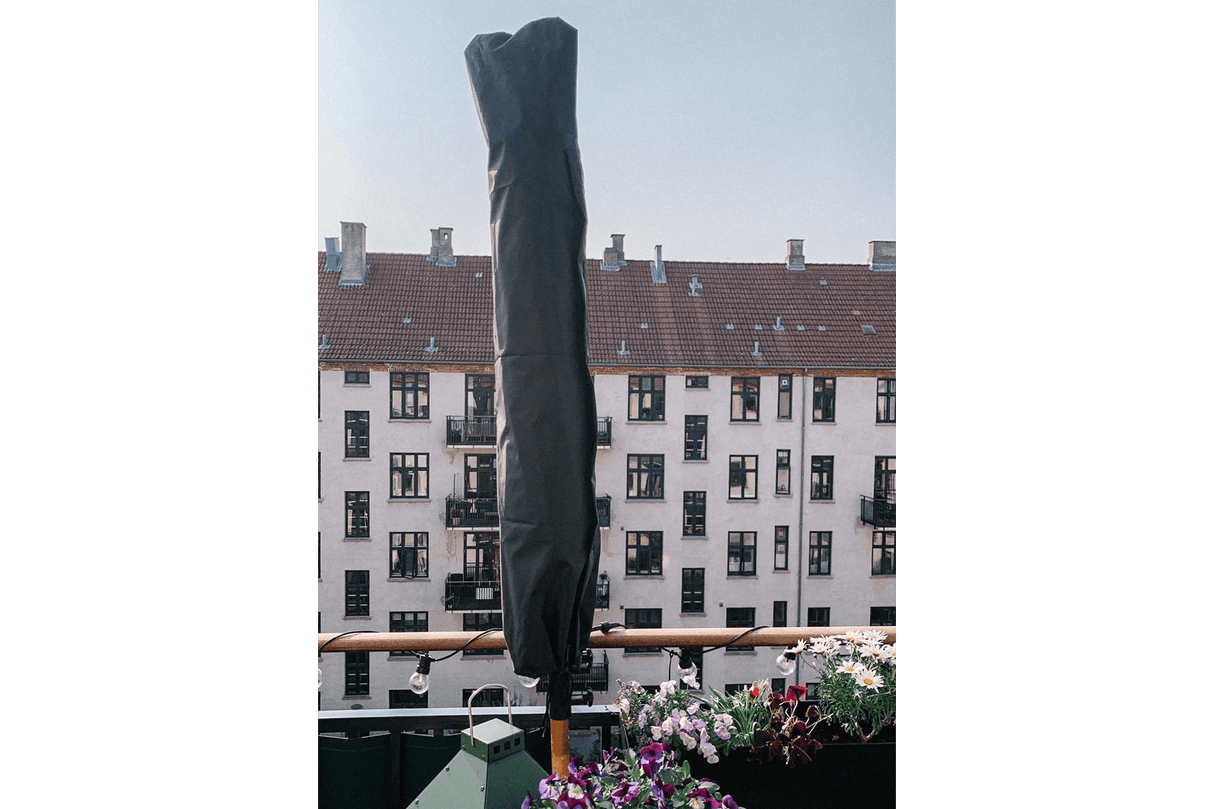 Solid Parasollskydd – Stor