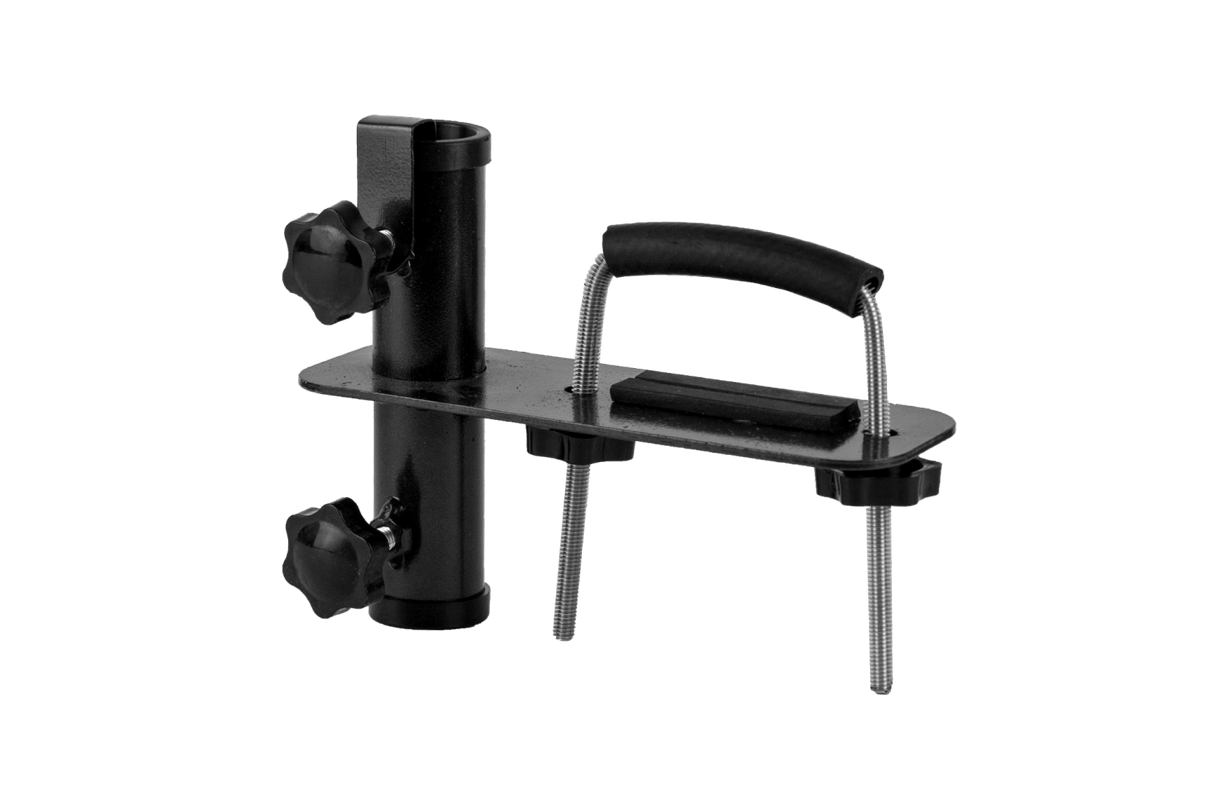 Hans parasollfäste till räcke