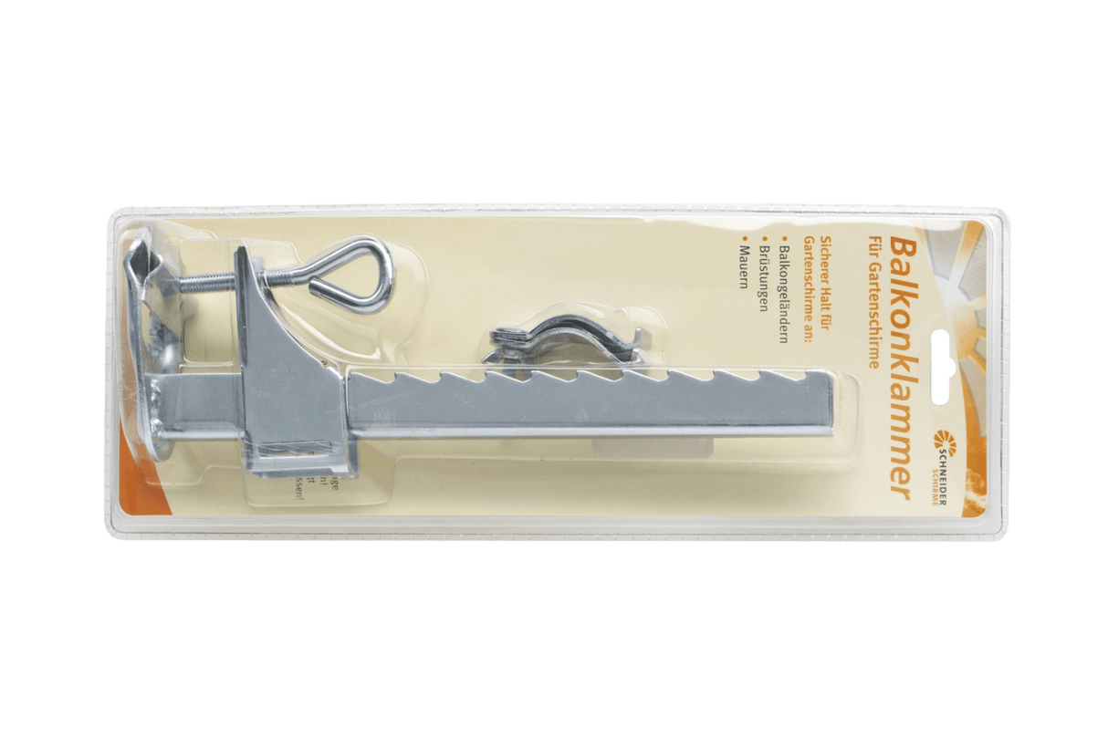 Parasollfäste i galvaniserat stål