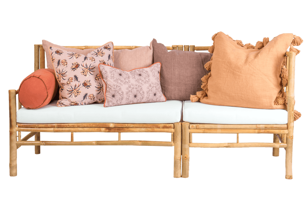 Beate bambu loungesoffa - vänster