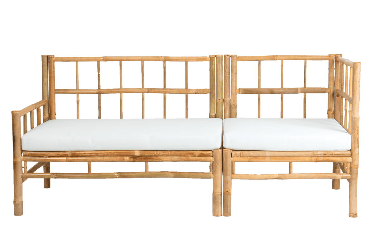 Beate bambu loungesoffa - vänster