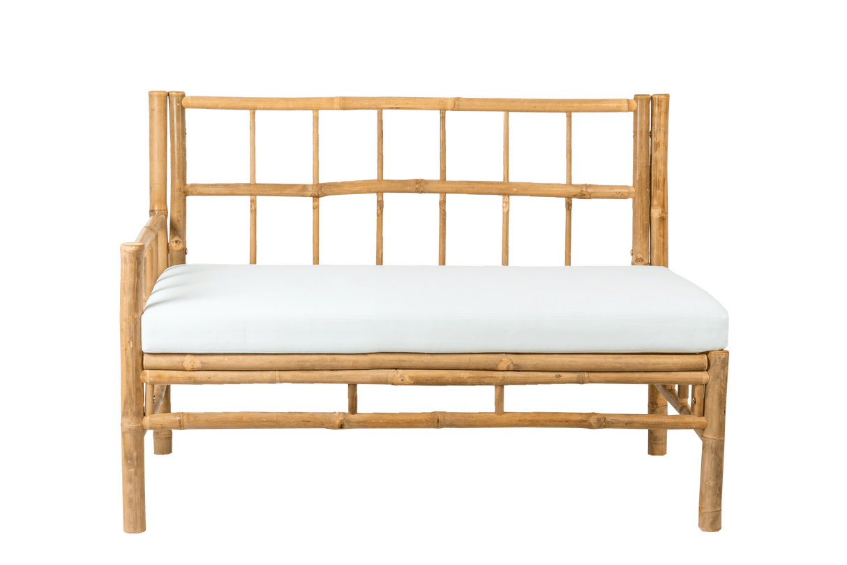 Beate bambu loungesoffa - vänster