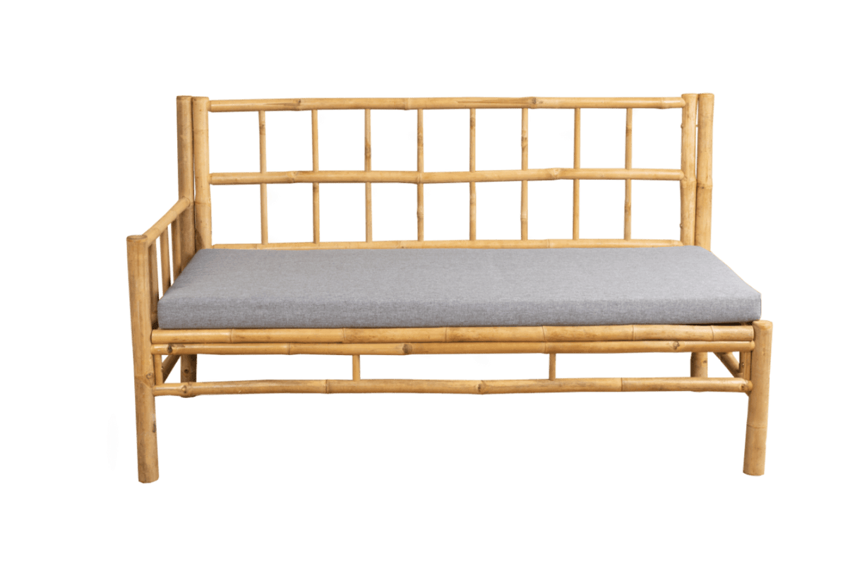 Beate bambu loungesoffa - vänster