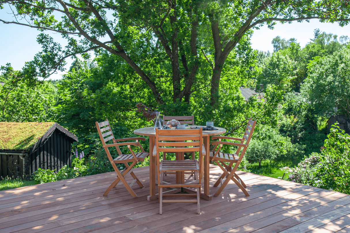 Butterfly klaffbord Ø110 cm