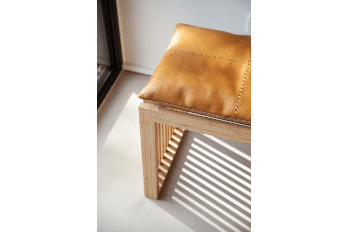 Läderdyna - 45 x 35 cm