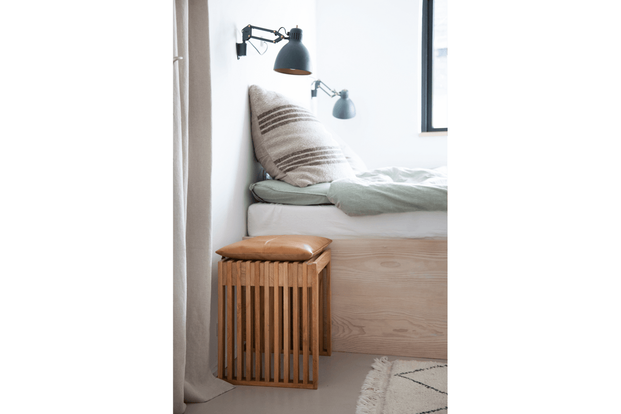 Läderdyna - 45 x 35 cm