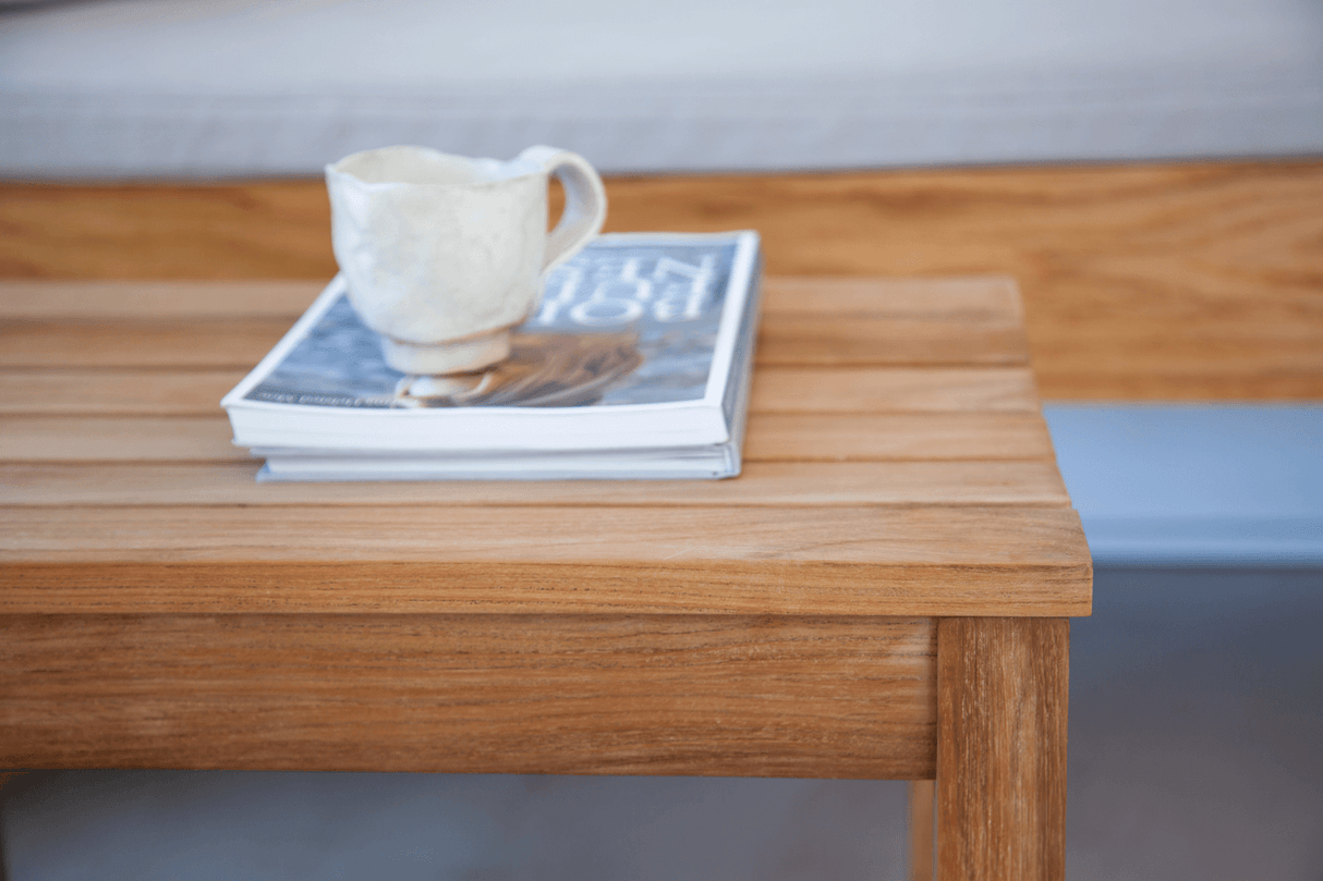 Vega teak bänk 120 cm