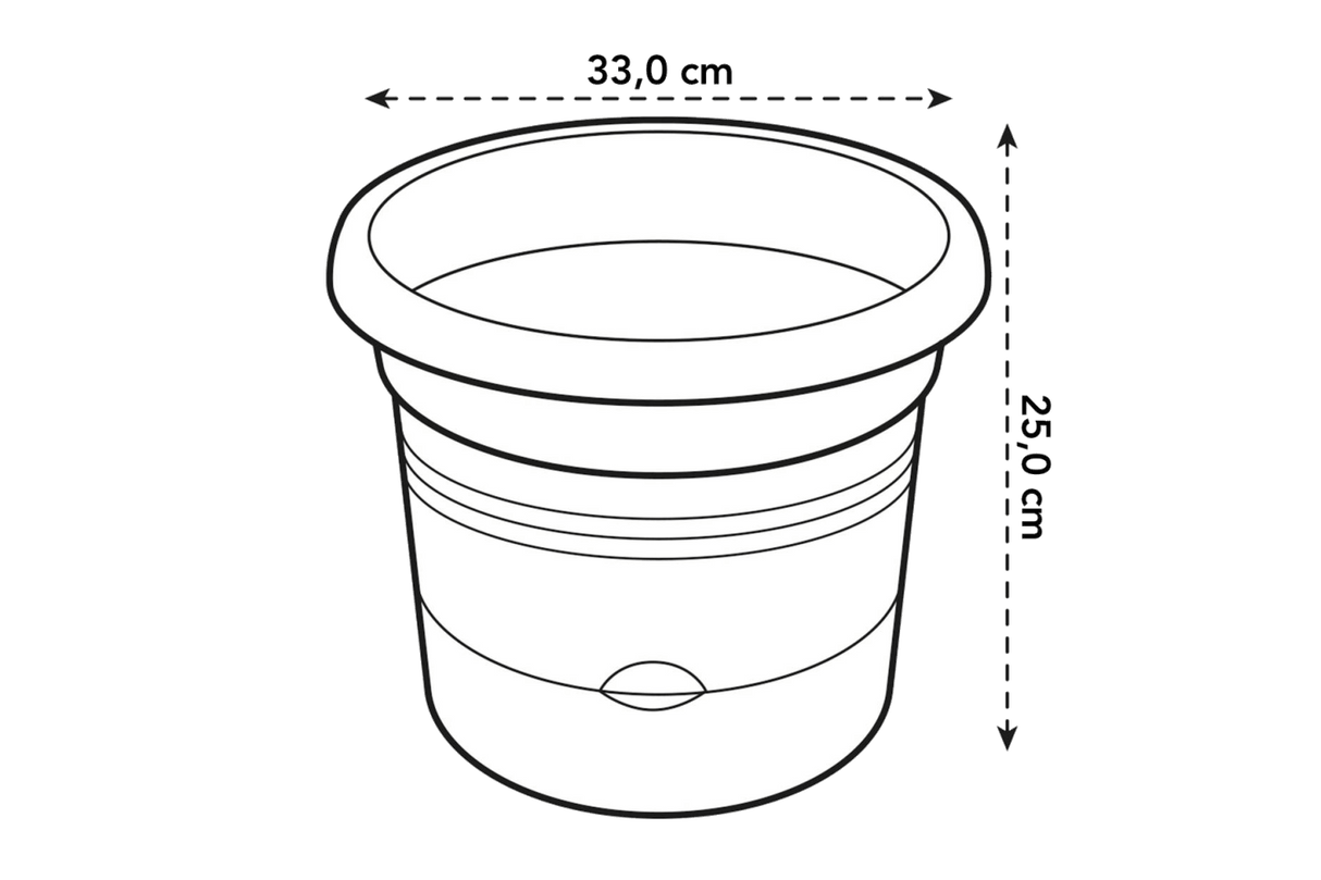 Green basics tomatkruka Ø:33,5 cm