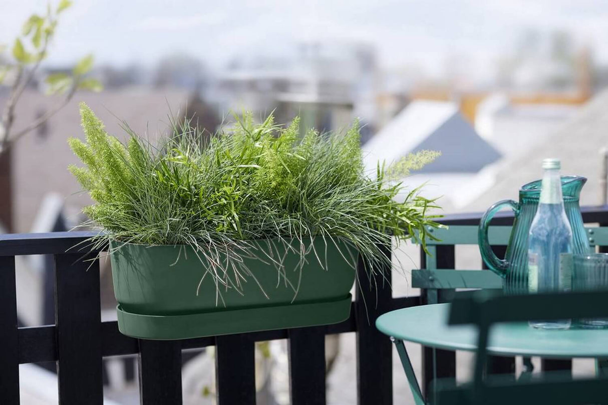 Greenville balkonglåda till räcke