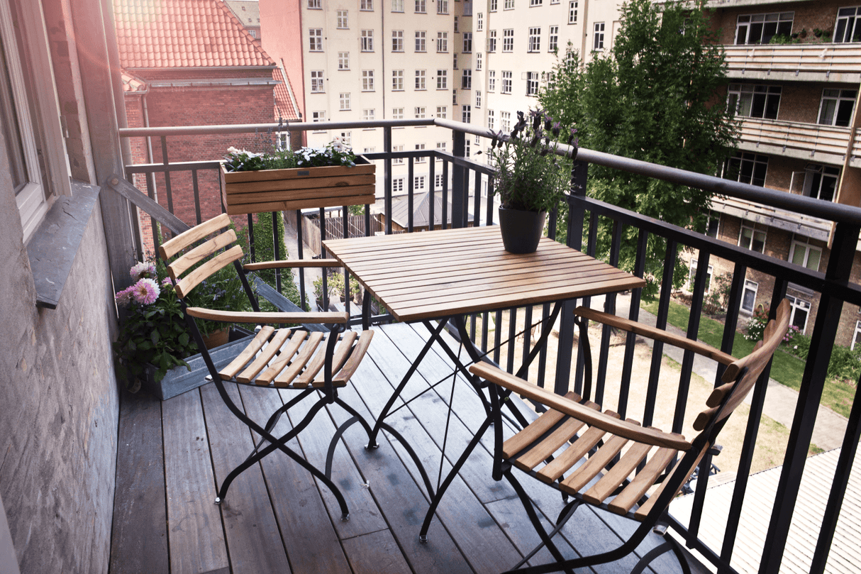 Josefine teak fällbord 60 x 60 cm