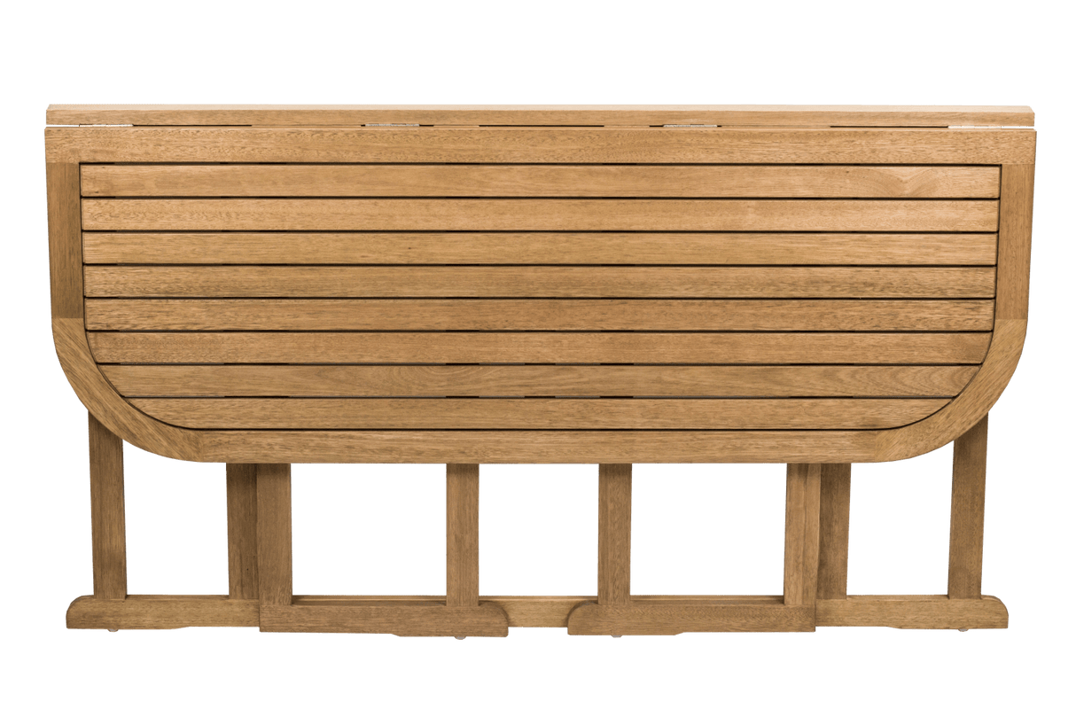 Laura teak klaffbord 130 x 50 cm