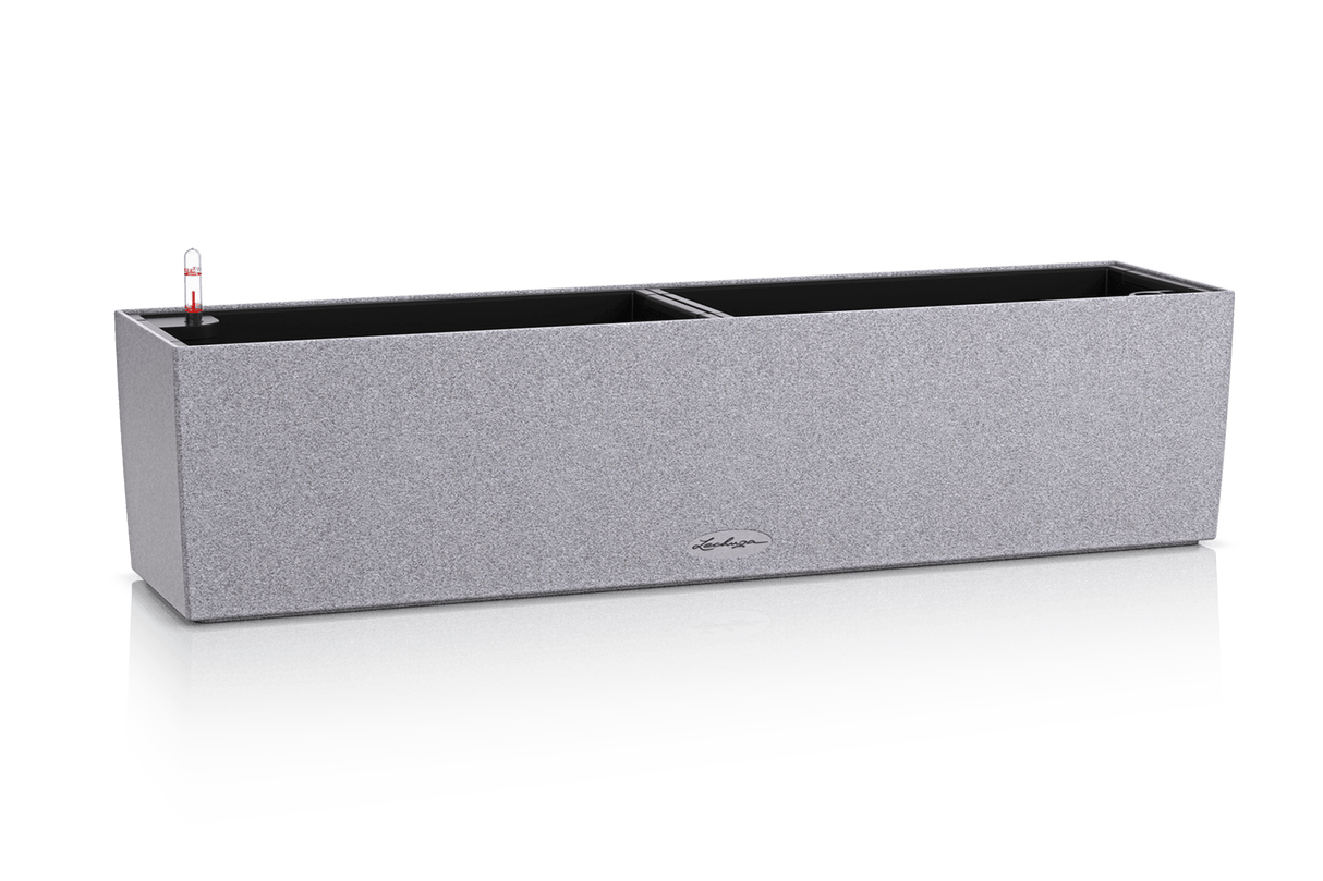 Stone balkonglåda med självbevattning 80 cm