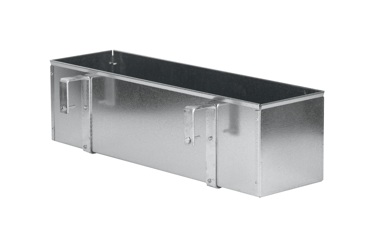 Liva balkonglåda zink 60 / 80 / 100 cm