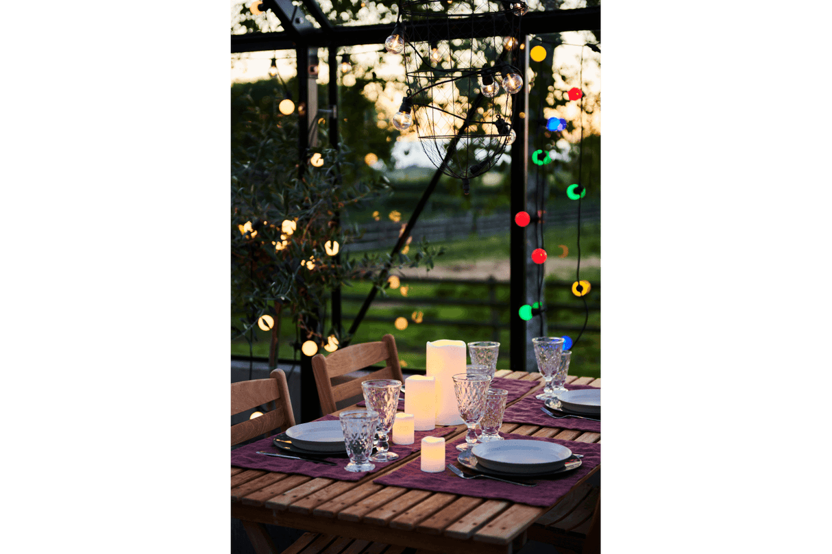 Lucas ljusslinga startpaket - 10 led lampor matt