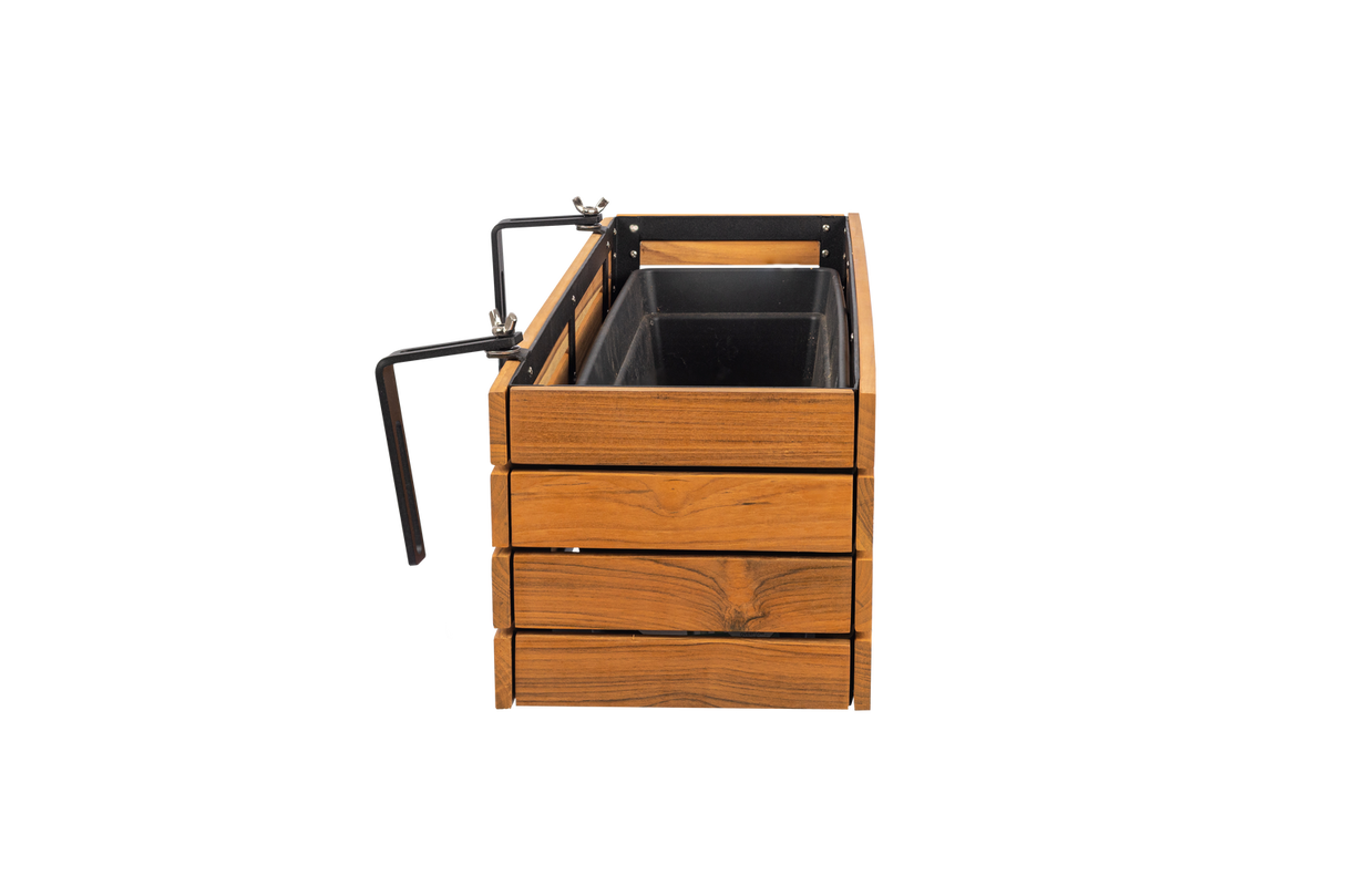 Maja balkonglåda teak 40 / 60 / 80 cm