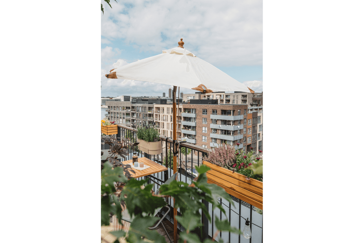 Parilla parasoll med tilt Ø200 cm