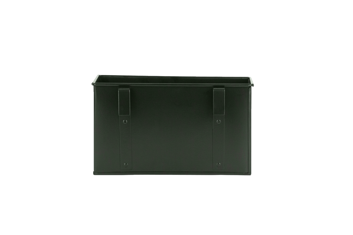 Rebekka planteringslåda till galler- 30 x 19 cm, grön