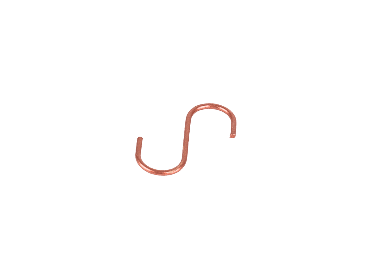 S-krokar till galler, koppar