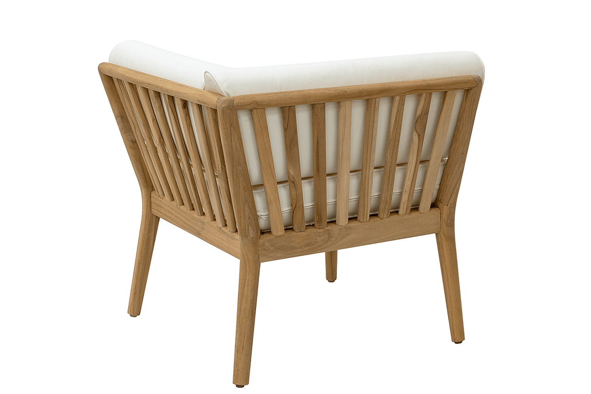 Sienna teak loungesoffa - hörna