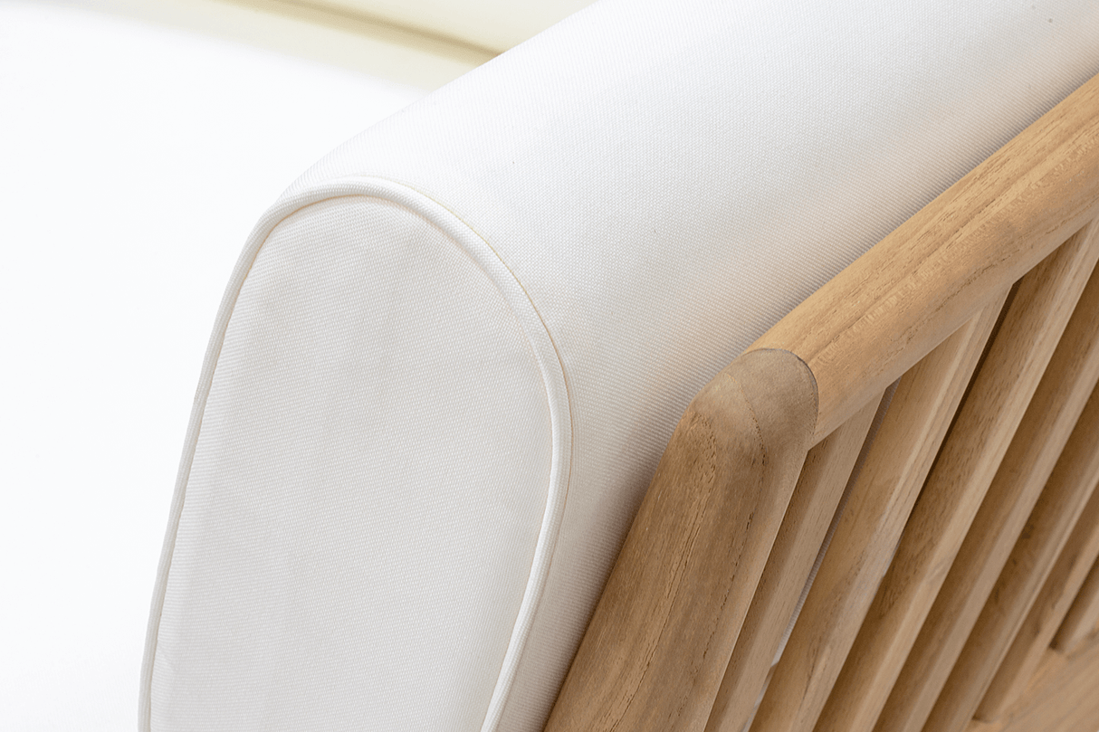 Sienna teak loungesoffa - hörna