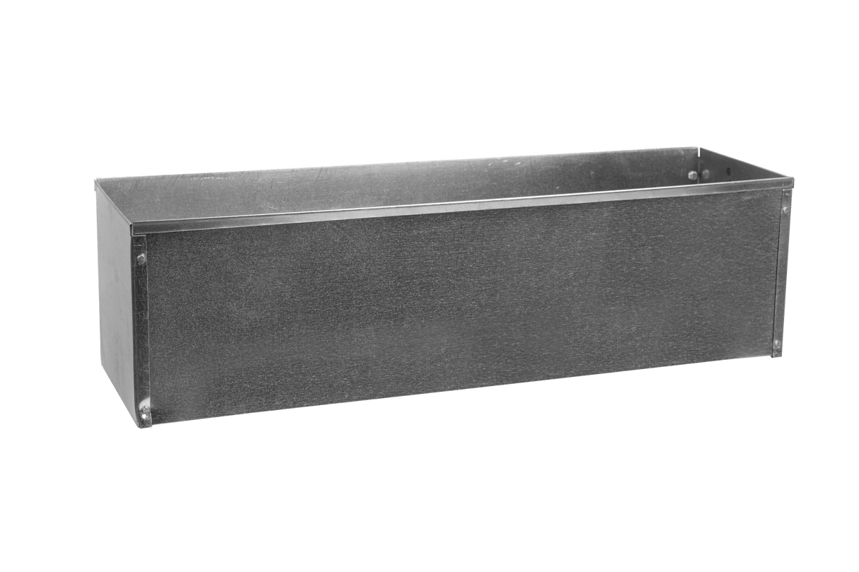 Sofie balkonglåda zink utan upphängning 60 cm