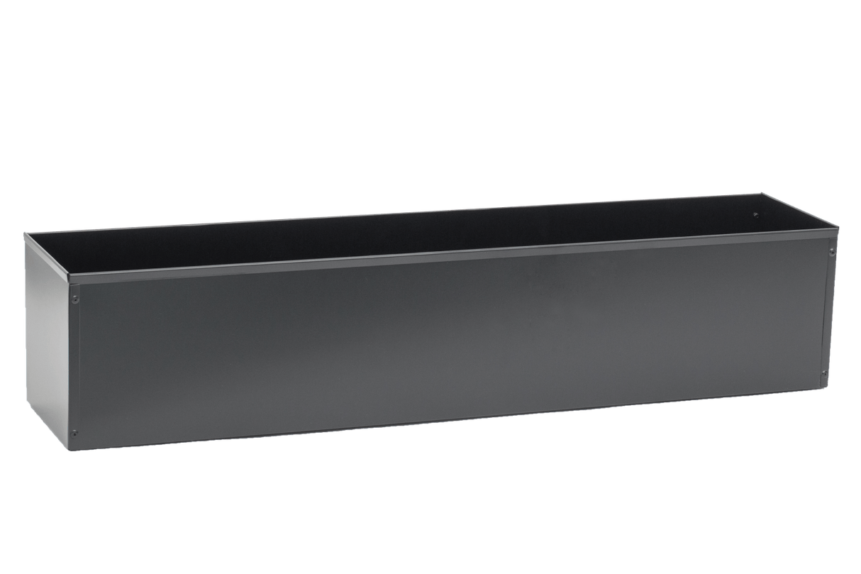 Sofie balkonglåda svart utan upphängning 60 / 80 cm