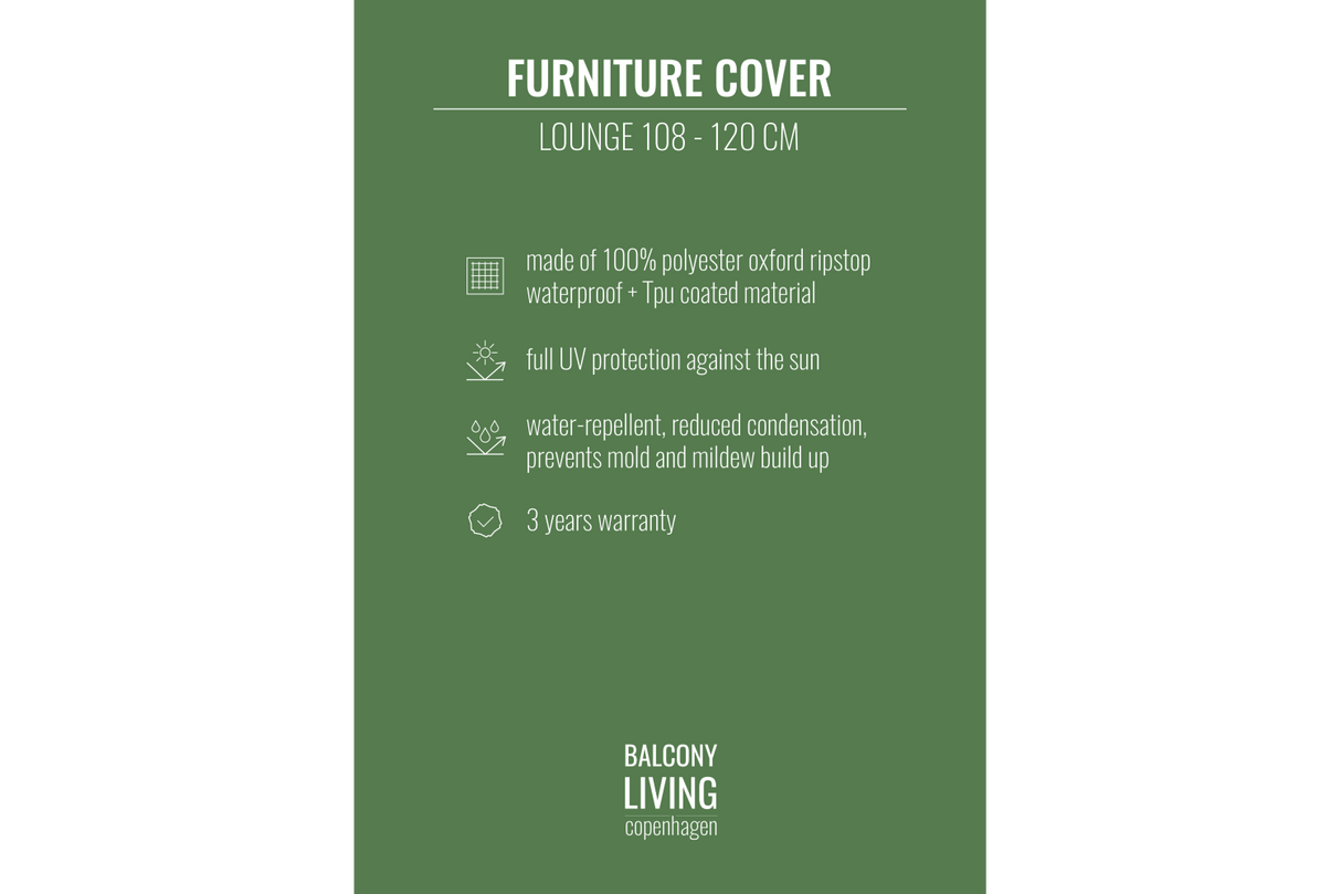 Solid möbelskydd 122 x 75 x 75 cm